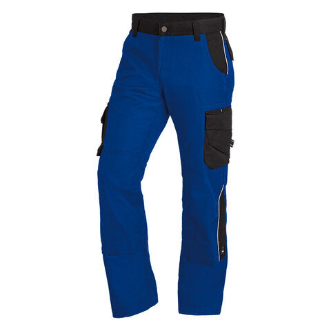 FHB Bruno Arbeitshose Bundhose Twill Royal/Schwarz 130430