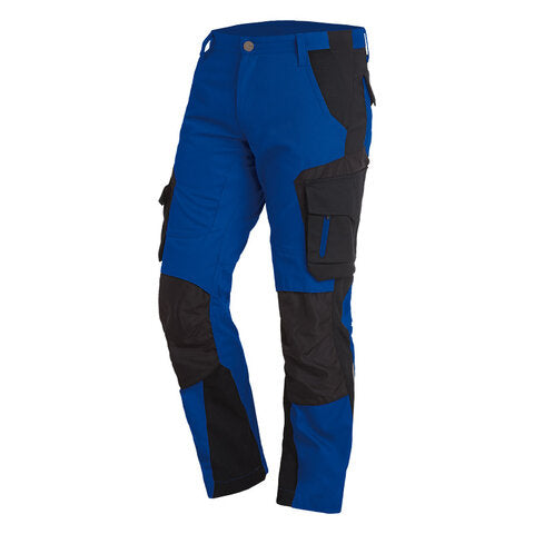 FHB Florian Arbeitshose Bundhose Royal/Schwarz 125100