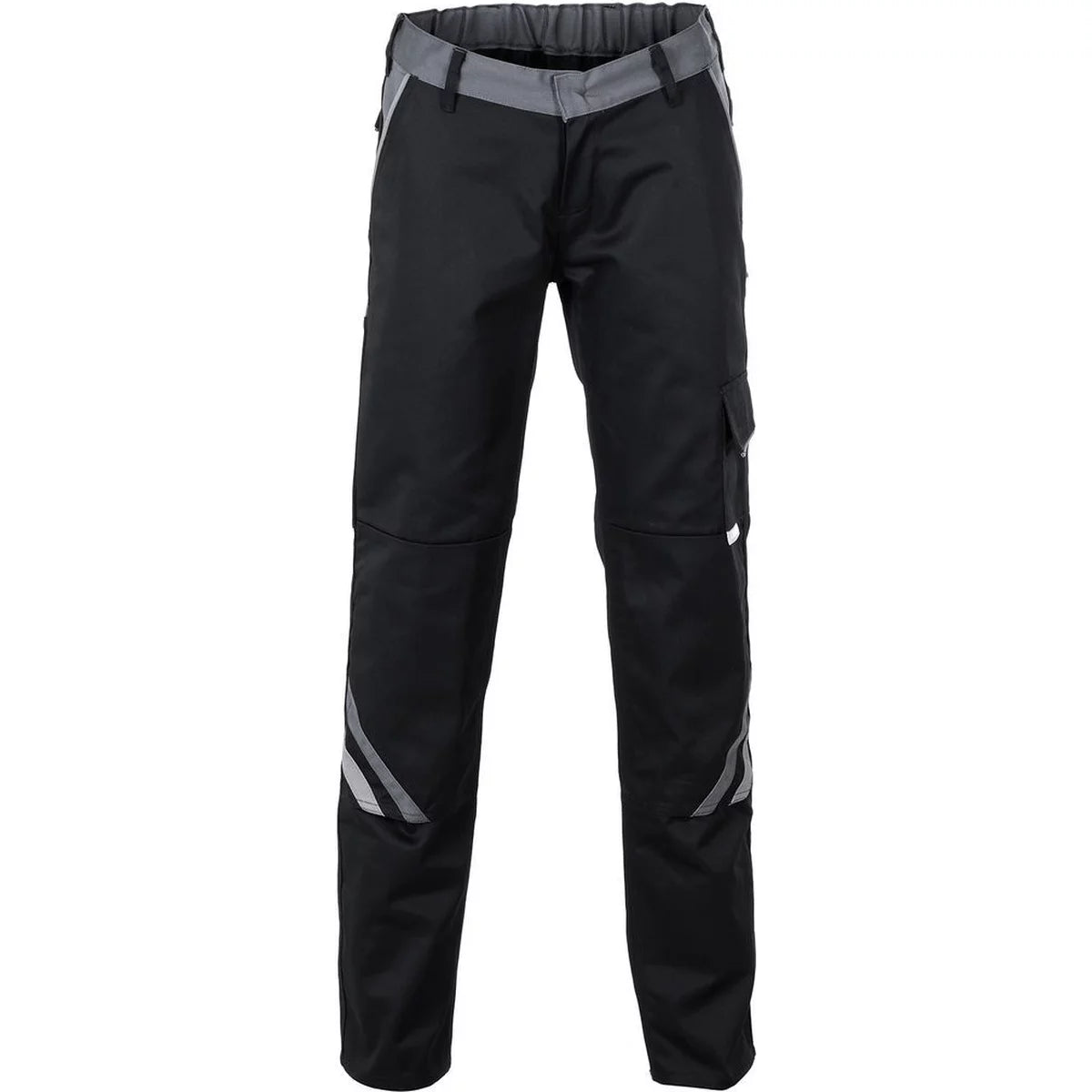 Planam Highline Damen Bundhose schwarz/schiefer/zink 2718