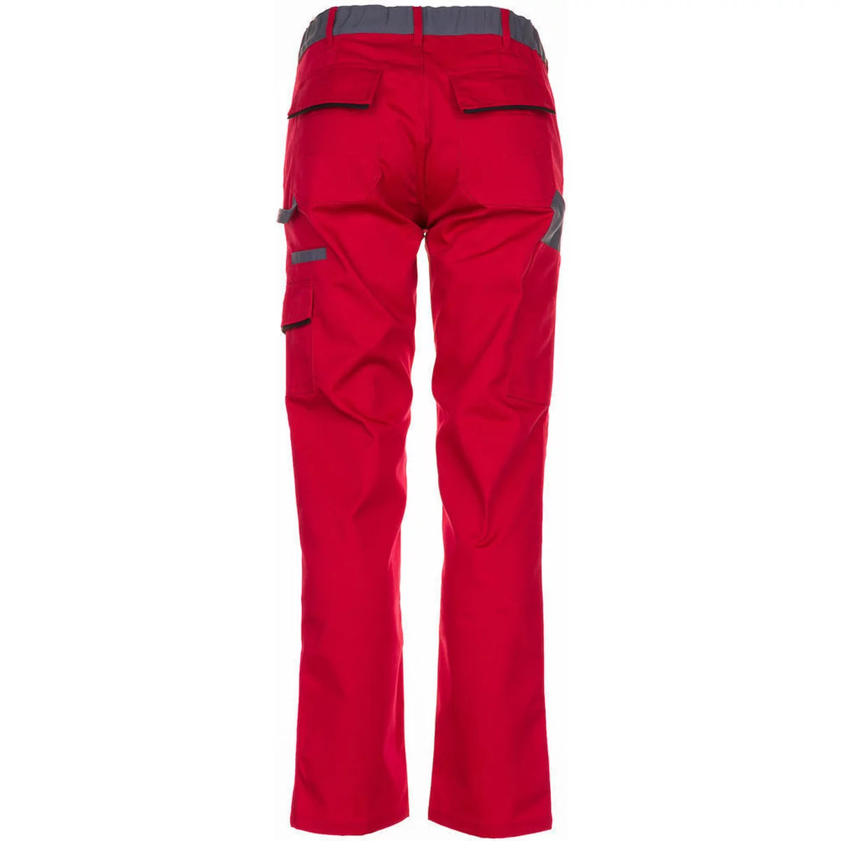 Planam Highline Damen Bundhose rot/schiefer/schwarz 2391
