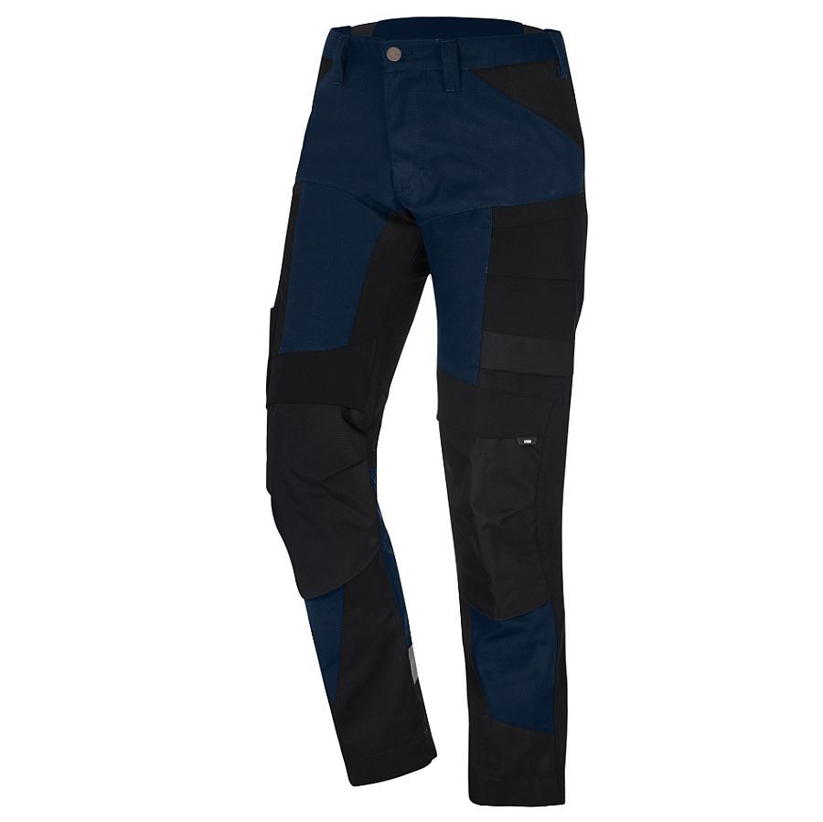 FHB Leo Arbeitshose Bundhose Stretch Marine/Schwarz 122110