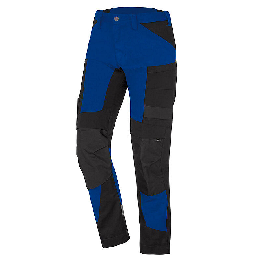 FHB Leo Arbeitshose Bundhose Stretch Royal/Schwarz 122110