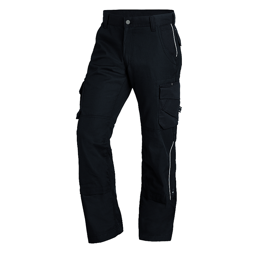 FHB Bruno Arbeitshose Bundhose Twill Schwarz 130430