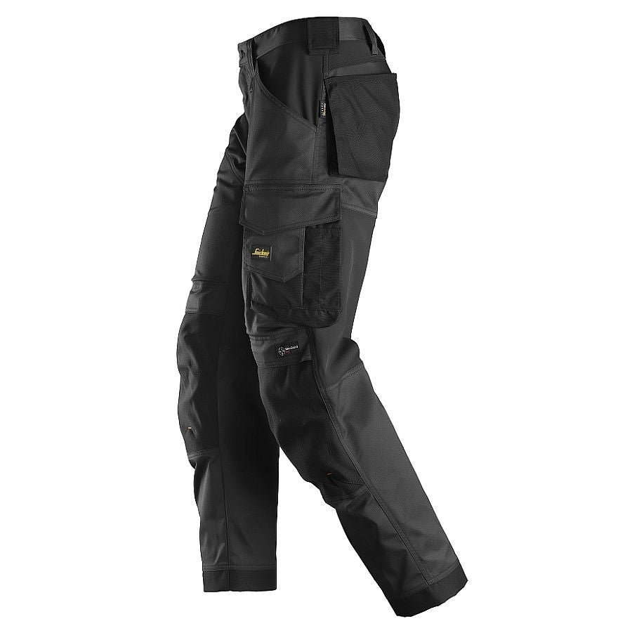 Snickers AllroundWork Stretch Loose Fit Arbeitshose Schwarz 6351