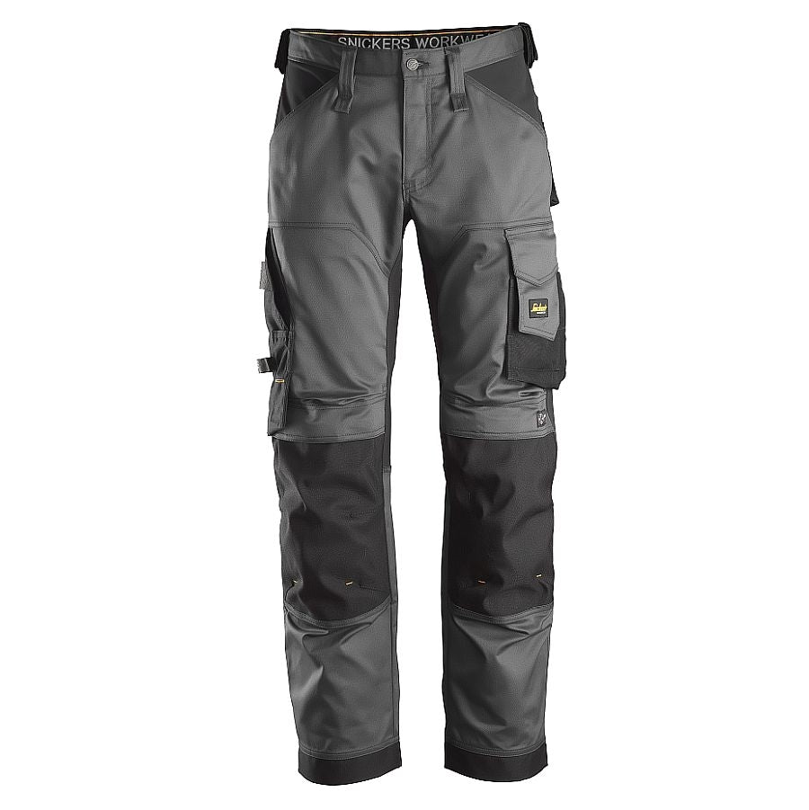 Snickers AllroundWork Stretch Loose Fit Arbeitshose Grau/Schwarz 6351