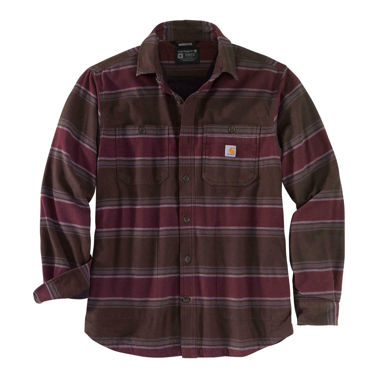 Carhartt Hamilton Fleece-gefütterte karierte Hemdjacke 104913
