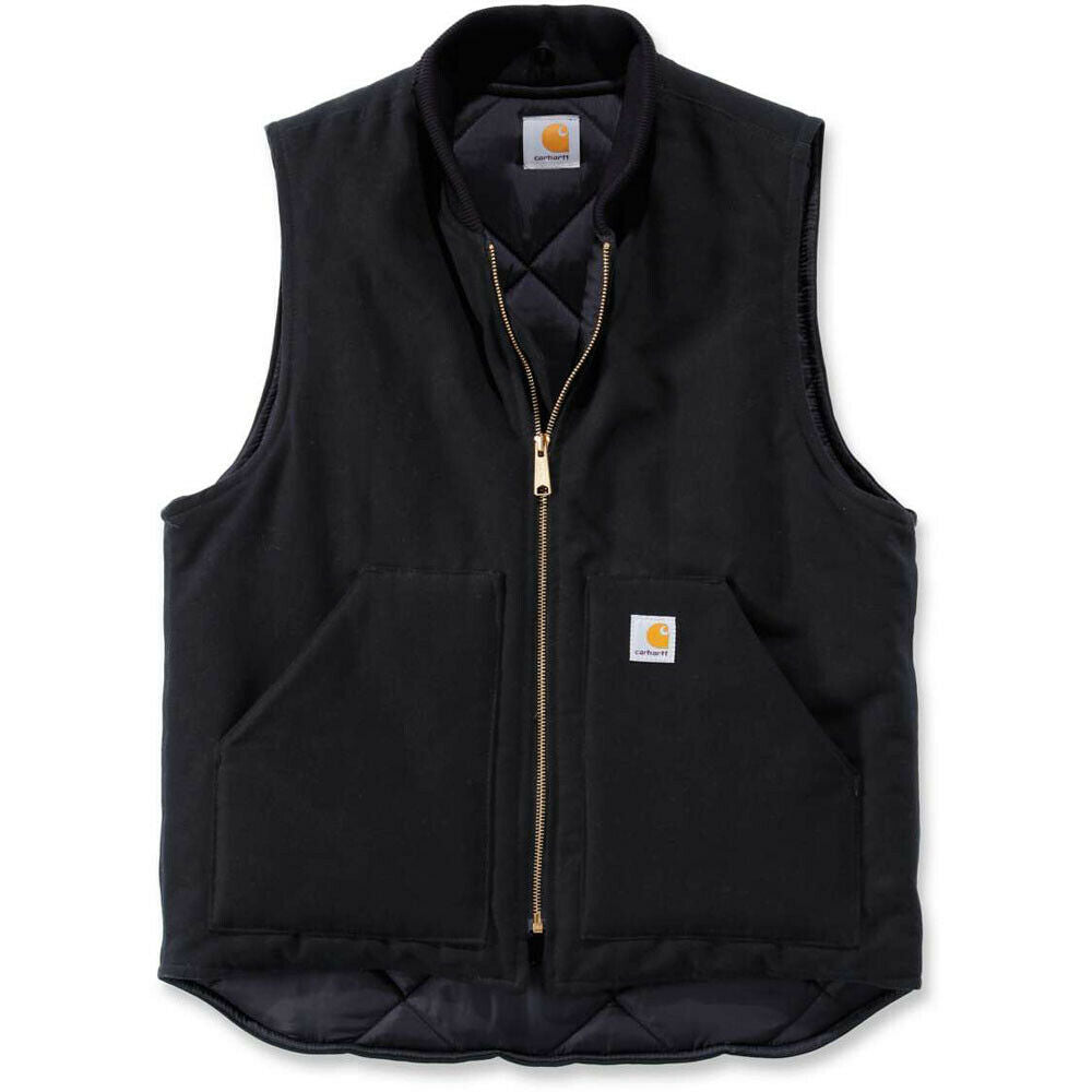 Carhartt V01 Firm Duck Insulated Rib Collar Herren Weste 106676
