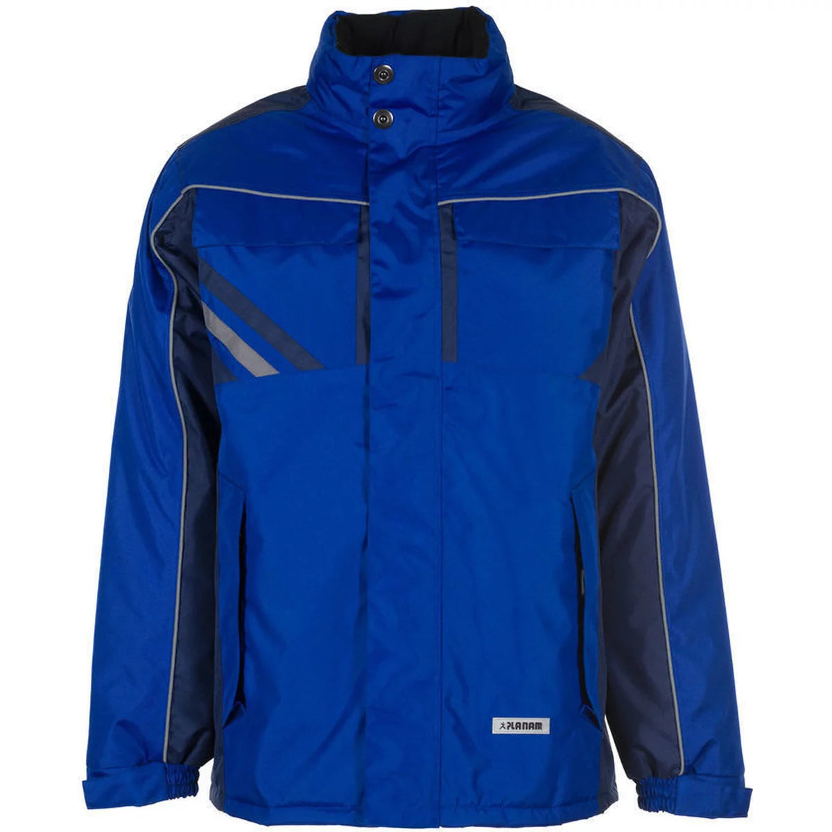 Planam Highline Herren Winterjacke kornblau/marine/zink 2300