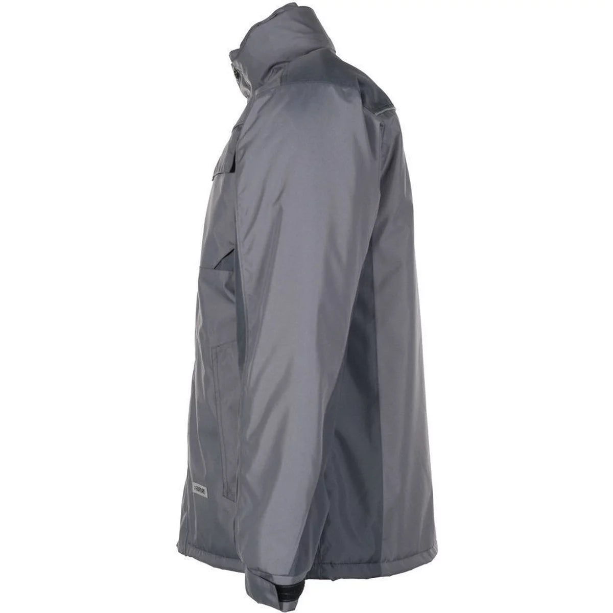 Planam Highline Herren Winterjacke zink/schiefer/rot 2301