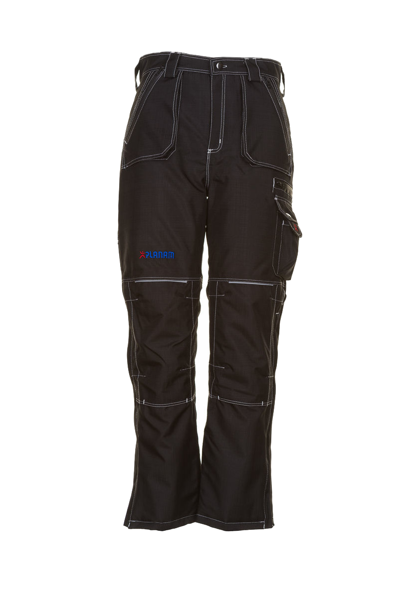 Planam Basalt Winterhose Winddicht Wasserdicht Schwarz 3385