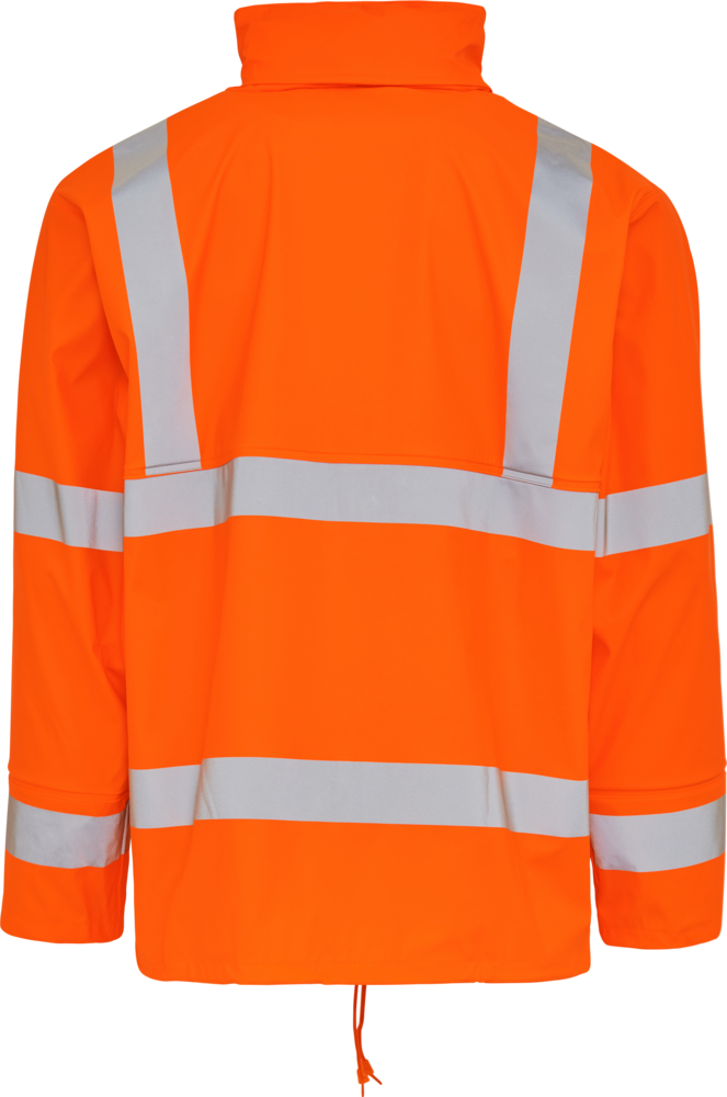 Elka Dry Zone D-Lux PU Regenjacke  Hi-Vis mit Reflexstreifen 026300R