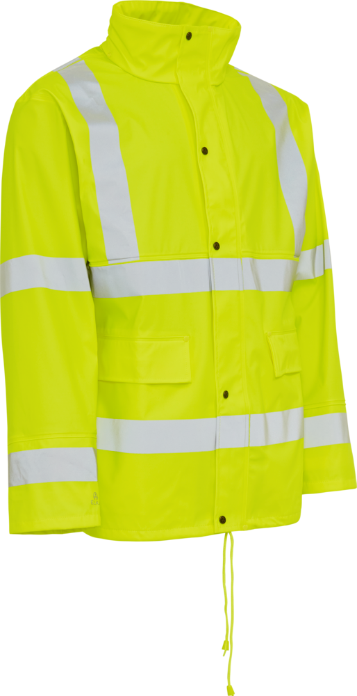 Elka Dry Zone D-Lux PU Regenjacke  Hi-Vis mit Reflexstreifen 026300R