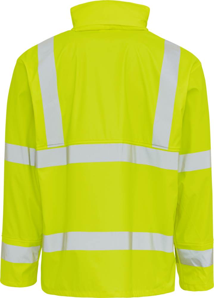 Elka Dry Zone D-Lux PU Regenjacke  Hi-Vis mit Reflexstreifen 026300R