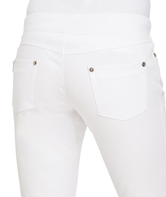 Leiber Damen Hose 5-Pocket Weiß 08/1060