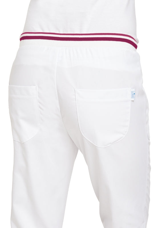 Leiber Praxis Damenhose Schlupfhose Weiß 08/6750