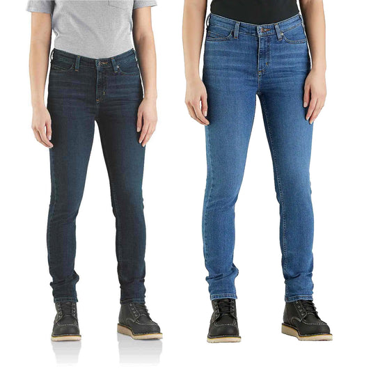Carhartt Damen Jeans Rugged Flex Slim Fit Tapered 104976