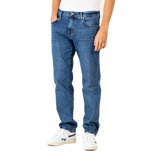 Reell Barfly Jeans Straight Fit Retro Mid Blue