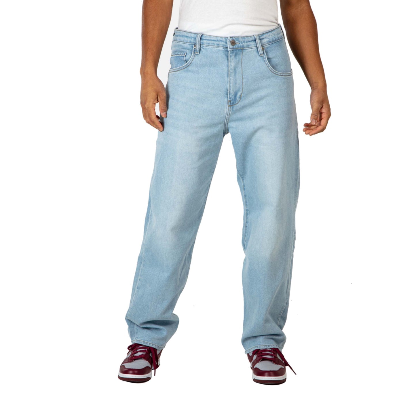 Reell Solid Jeans Tapered Fit Light Blue Stone