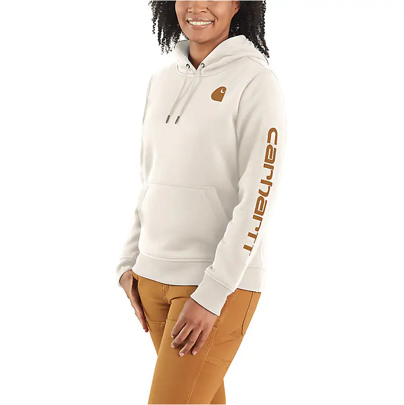 Carhartt Damen Hoodie Logo Sleeve Graphic Sweatshirt 102791