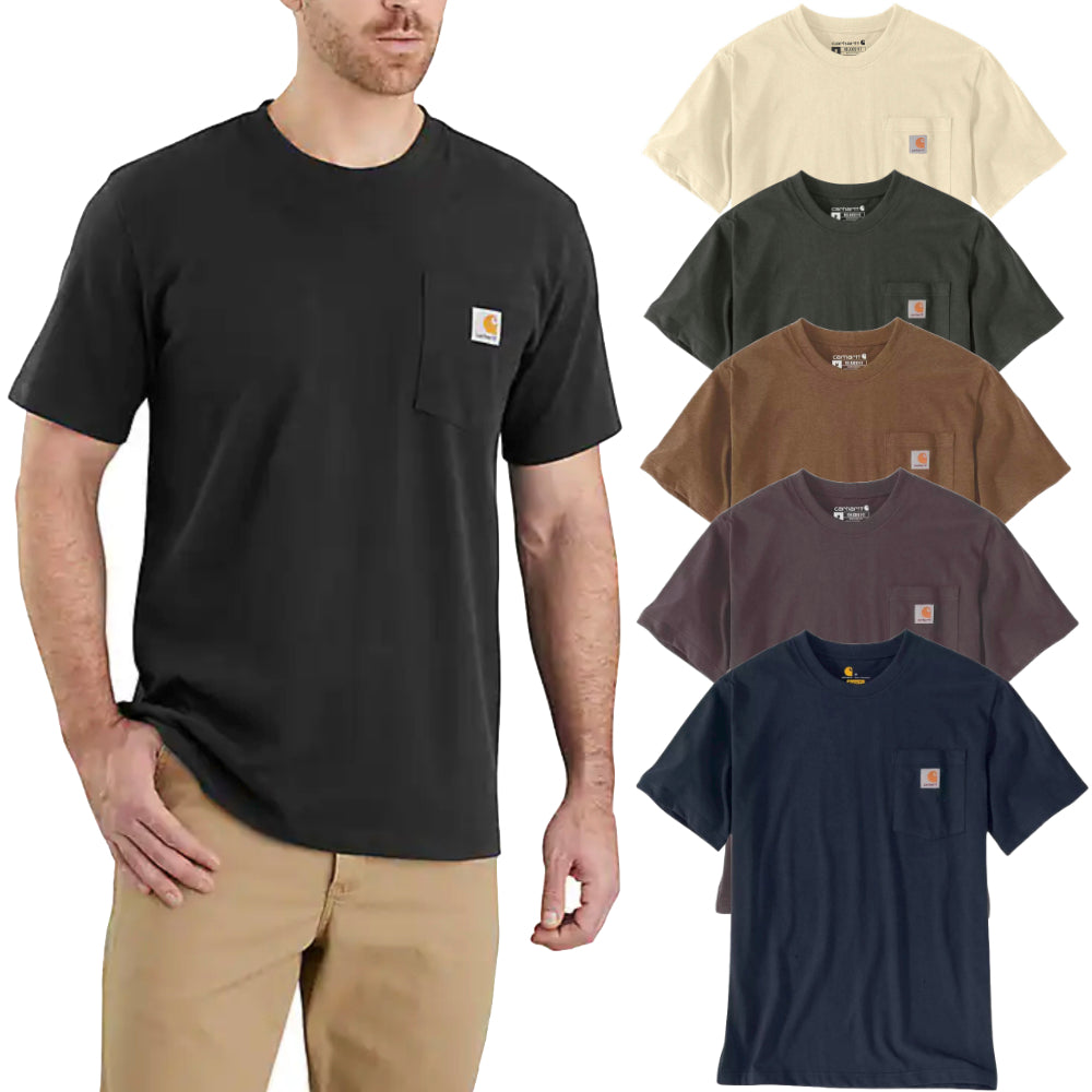 Carhartt Dearborn Herren T-Shirt mit Brusttasche 103296