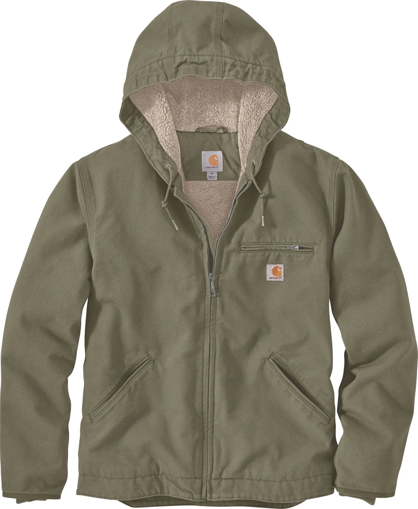 Carhartt Sierra Washed Duck Sherpa Lined Jacket 104392