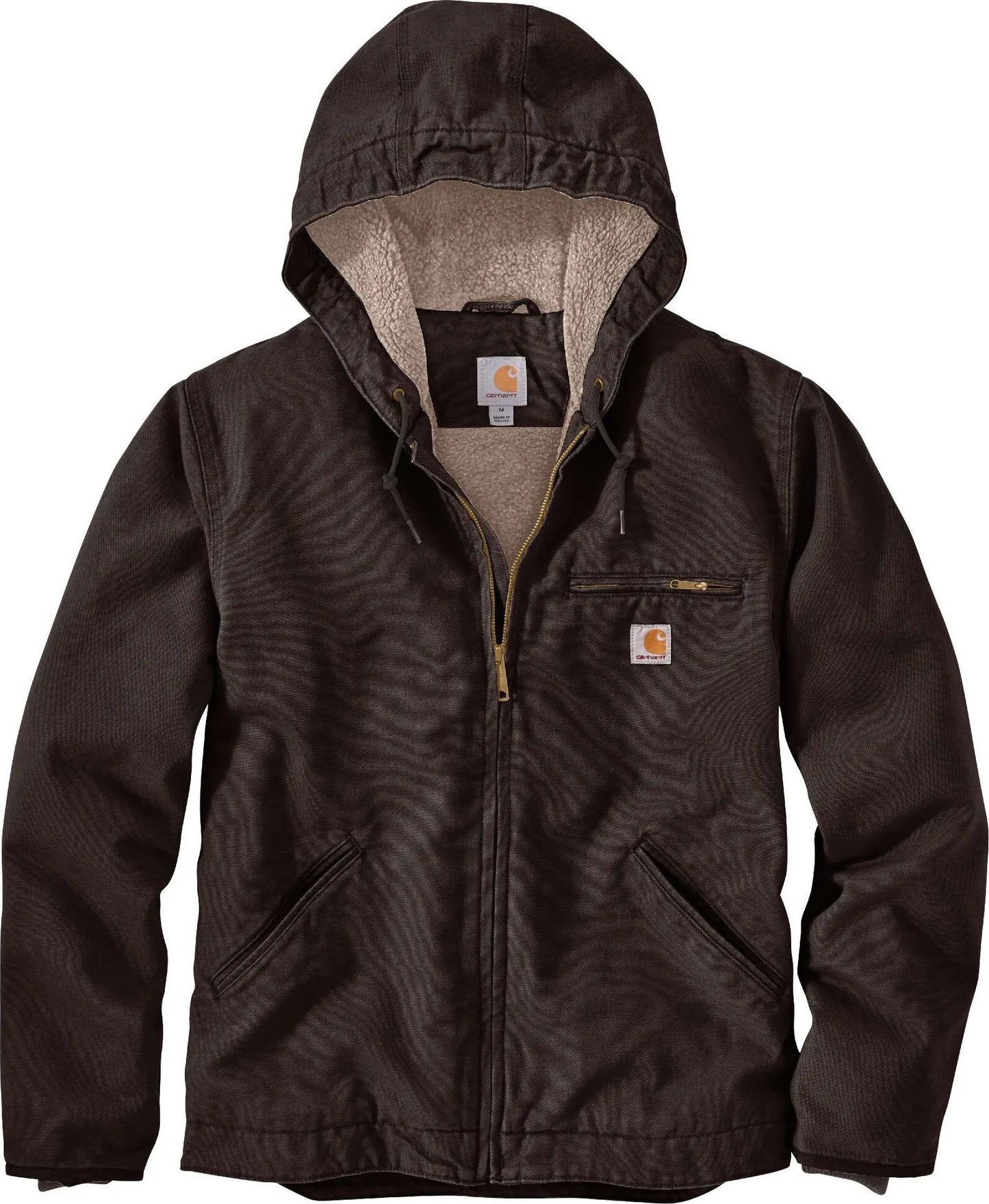 Carhartt Sierra Washed Duck Sherpa Lined Jacket 104392