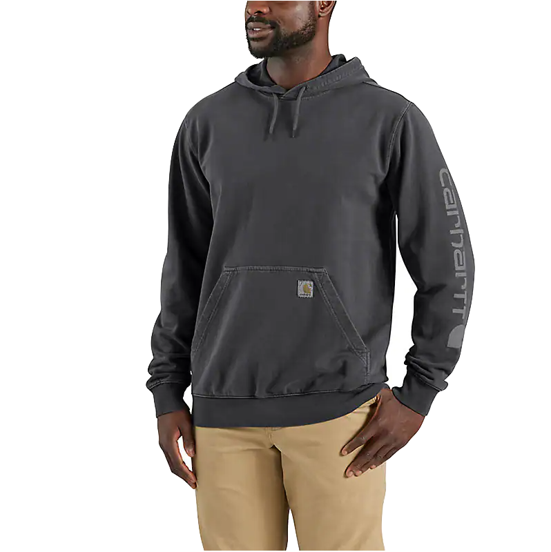 Carhartt Garment Dyed Durham-Sweatshirt mit Logo und Rundhalsausschnitt 106253