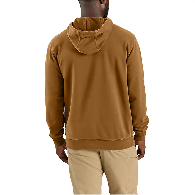 Carhartt Garment Dyed Durham-Sweatshirt mit Logo und Rundhalsausschnitt 106253