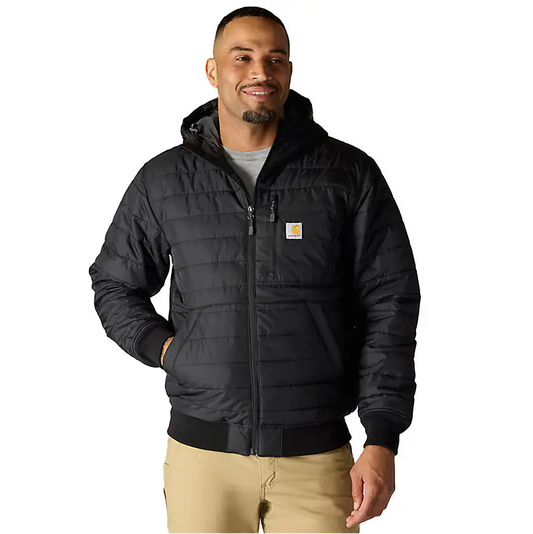 Carhartt Gilliam Acitve Jacket Steppjacke mit Kapuze Schwarz 106543
