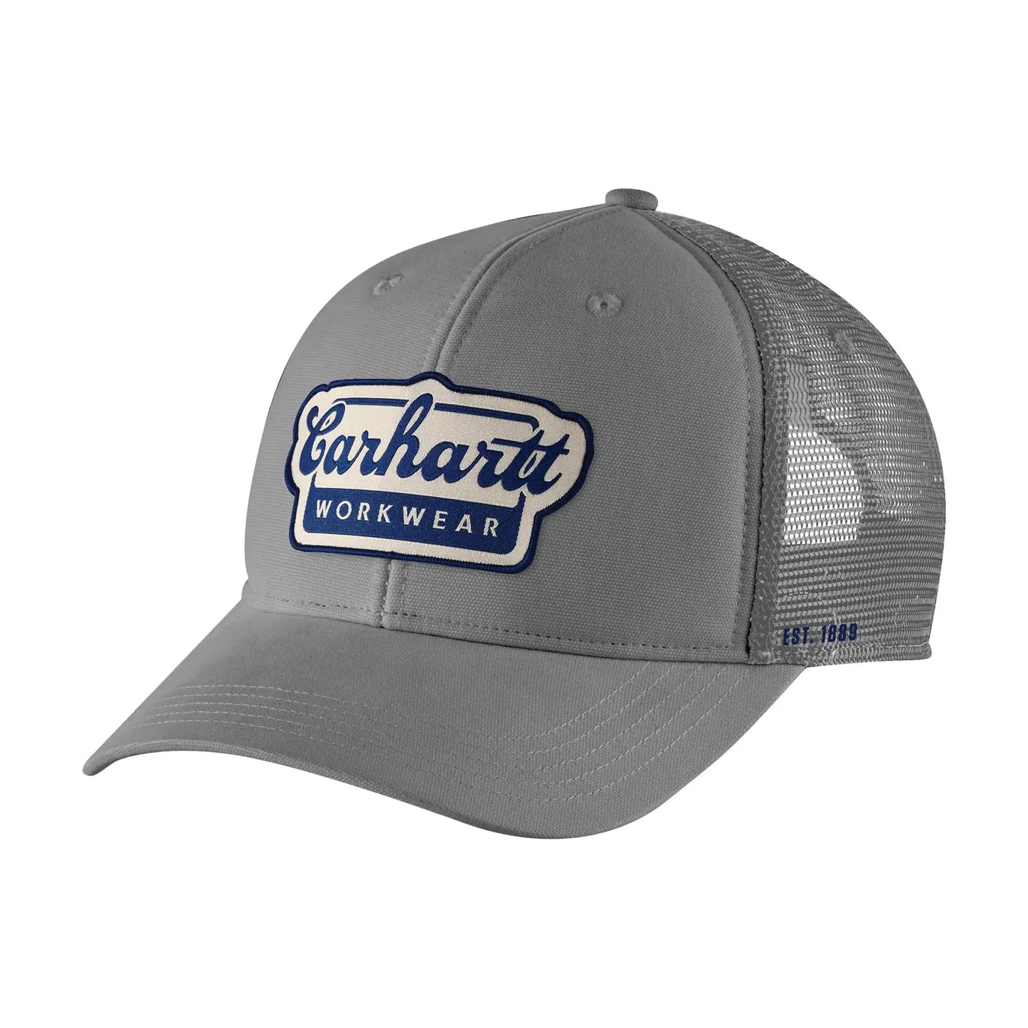 Carhartt Rugged Flex Twill Mesh Back Script Patch Cap 106738