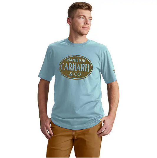 Carhartt Relaxed Fit Lightweight Short-Sleeve Hamilton Graphic T-Shirt 106774