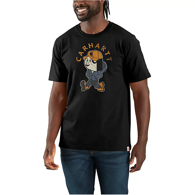 Carhartt Relaxed Fit Lightweight Short-Sleeve Active Jac Graphic T-Shirt 107051
