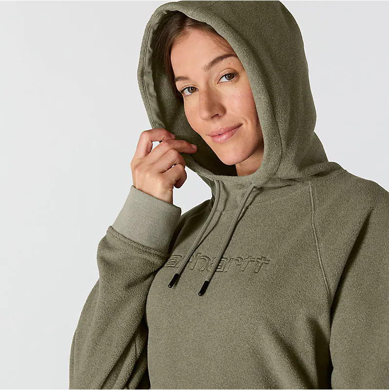 Carhartt Force™ Rochester Damen Sweatshirt Loose Fit Dusty Olive 107142