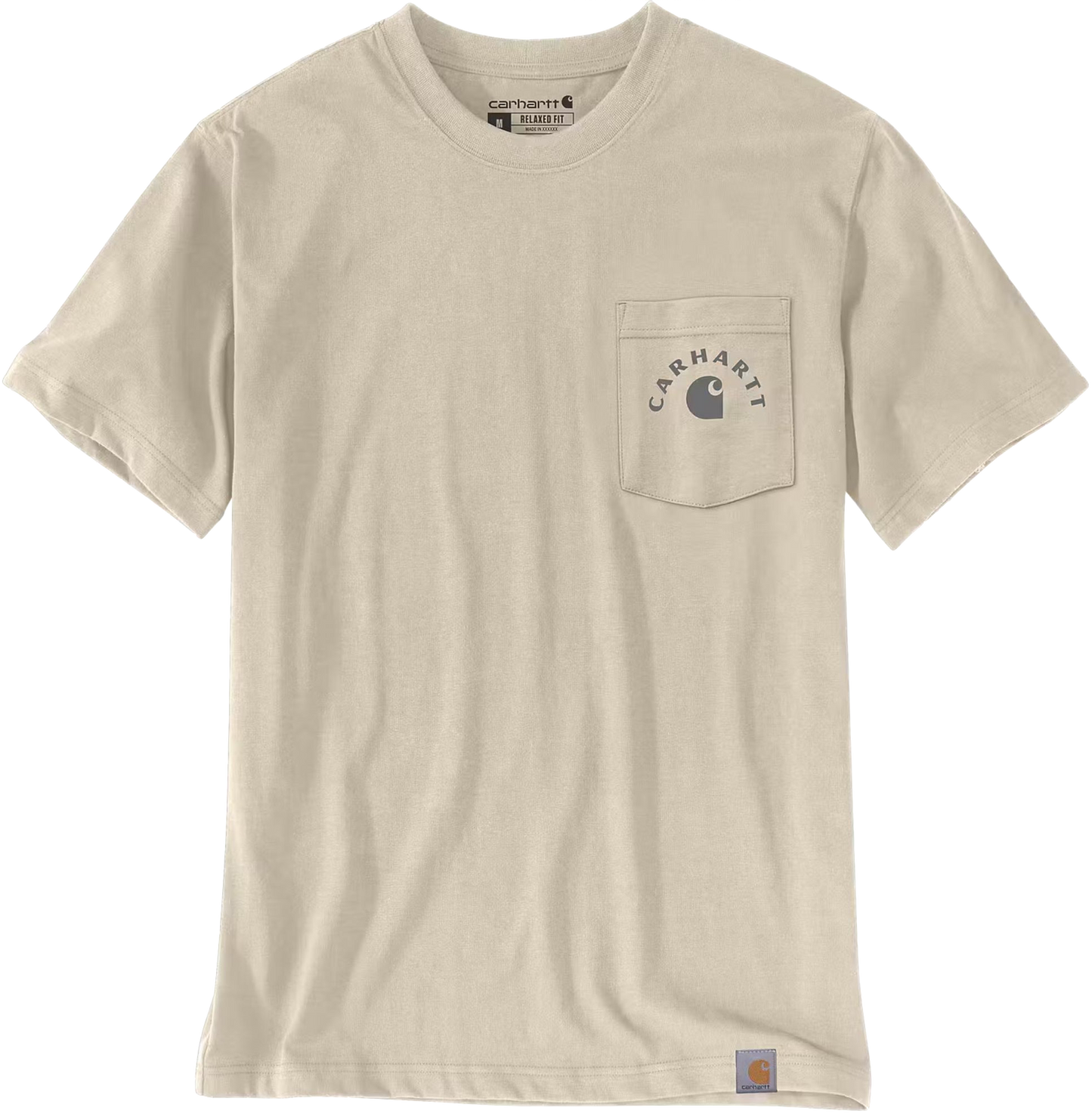Carhartt Herren Irvine T-Shirt mit Brusttasche und Backprint 107317