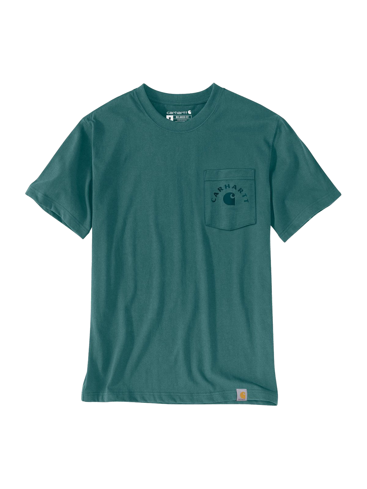 Carhartt Herren Irvine T-Shirt mit Brusttasche und Backprint 107317