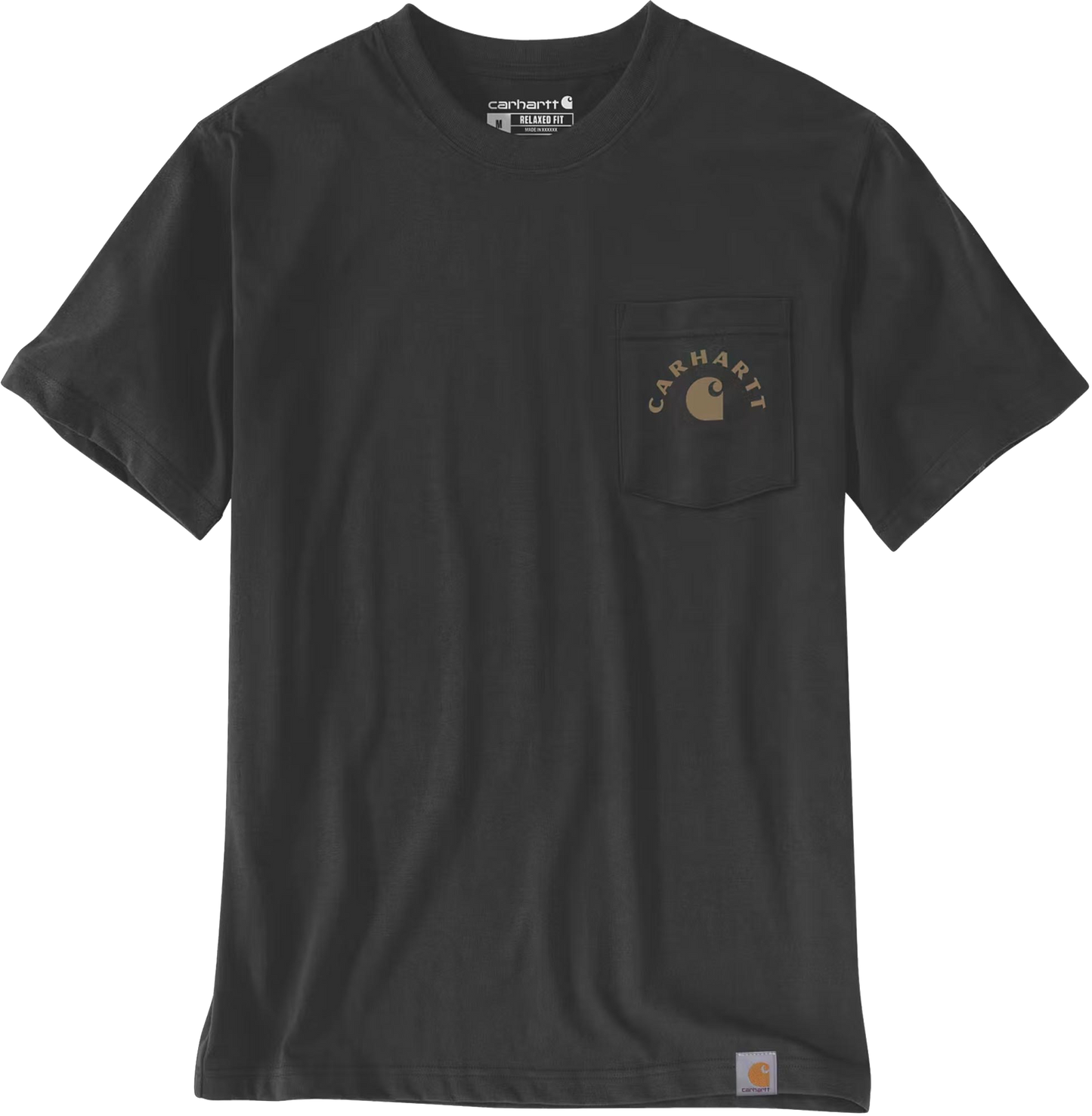 Carhartt Herren Irvine T-Shirt mit Brusttasche und Backprint 107317
