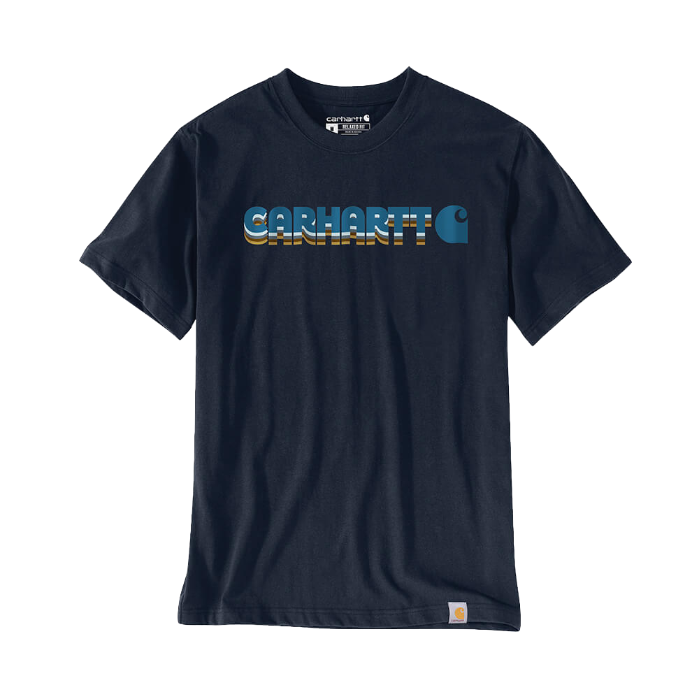Carhartt Herren T-Shirt Irvine Layered Logo T-Shirt 107318