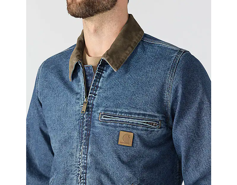 Carhartt Denim Detroit Jacket 107327