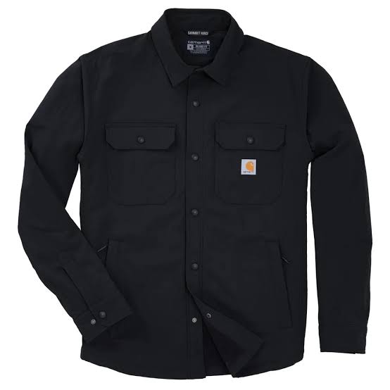Carhartt Herren Force™ Hemdjacke Schwarz – Shirt Jacket 107699