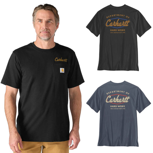 Carhartt Herren T-Shirt Irvine Hard Work 107735