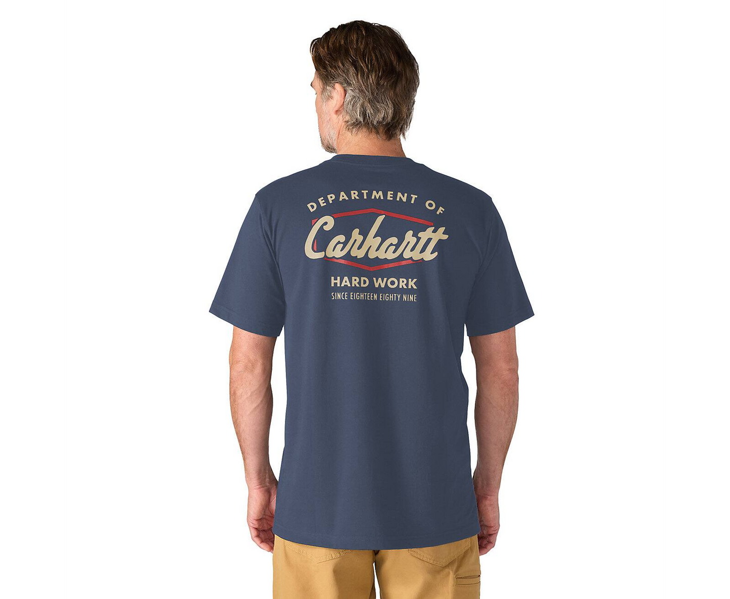 Carhartt Herren T-Shirt Irvine Hard Work 107735