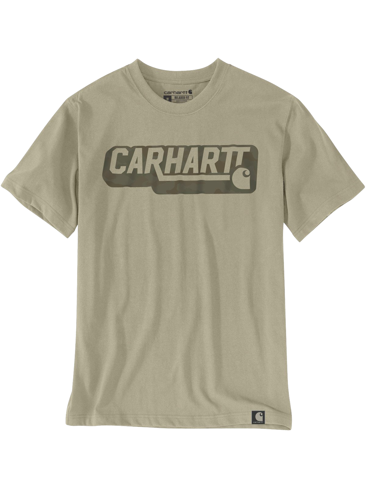 Carhartt Herren T-Shirt Irvine Camo Logo 107772