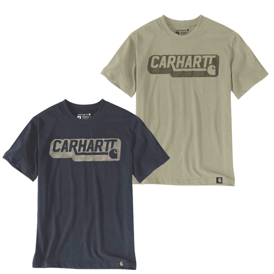 Carhartt Herren T-Shirt Irvine Camo Logo 107772