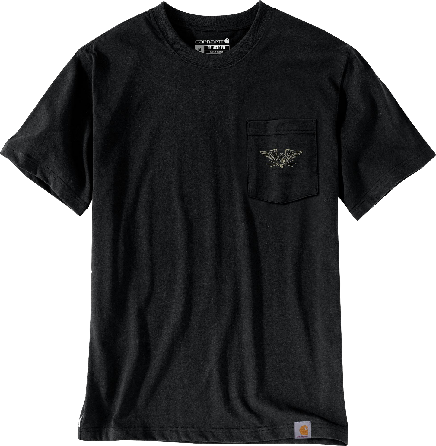 Carhartt Herren T-Shirt Irvine Hardwork Eagle Logo 107777