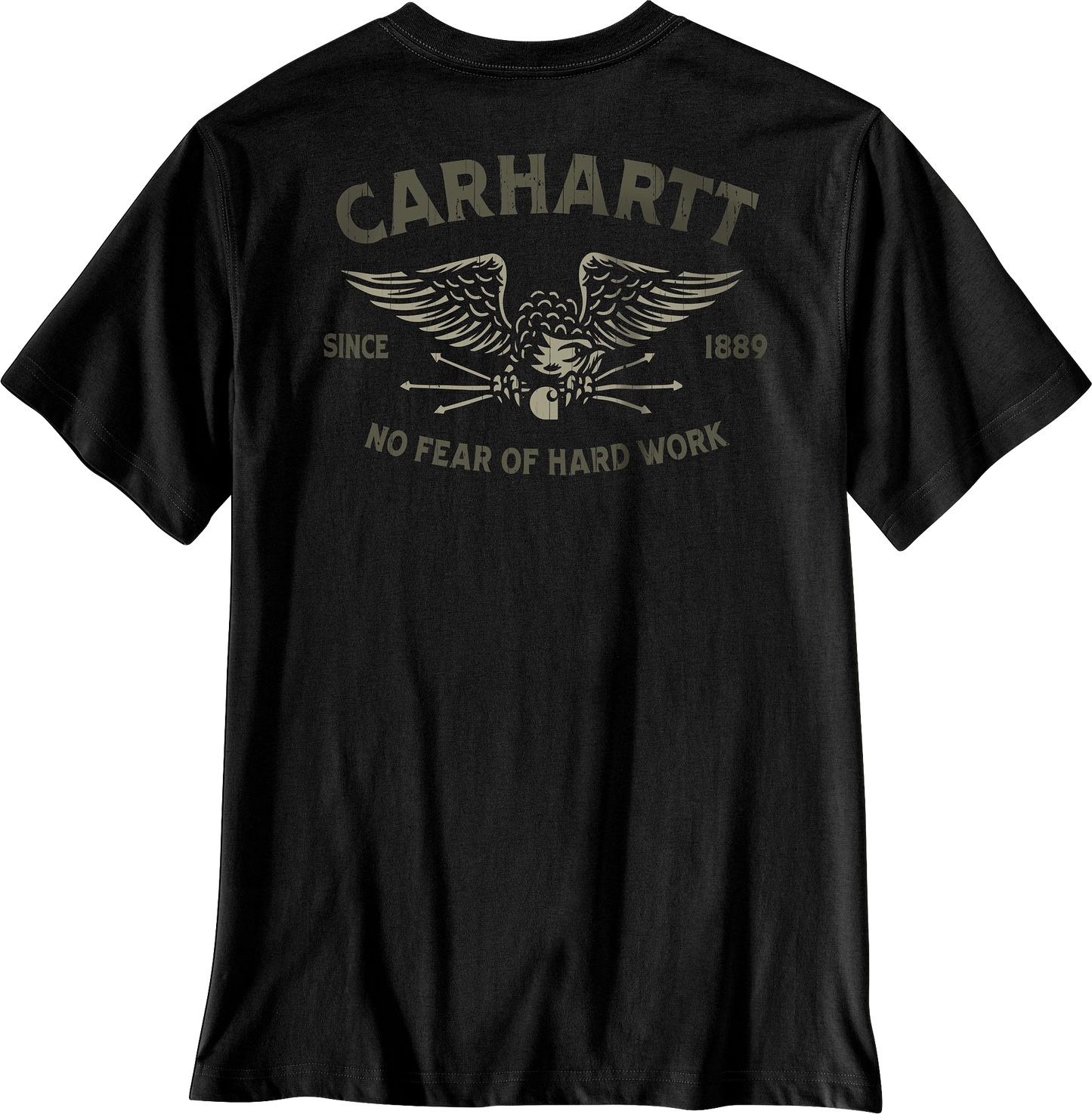 Carhartt Herren T-Shirt Irvine Hardwork Eagle Logo 107777