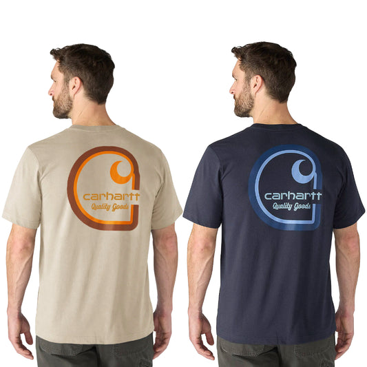 Carhartt Herren T-Shirt Irvine mit Carhartt Logo 107781