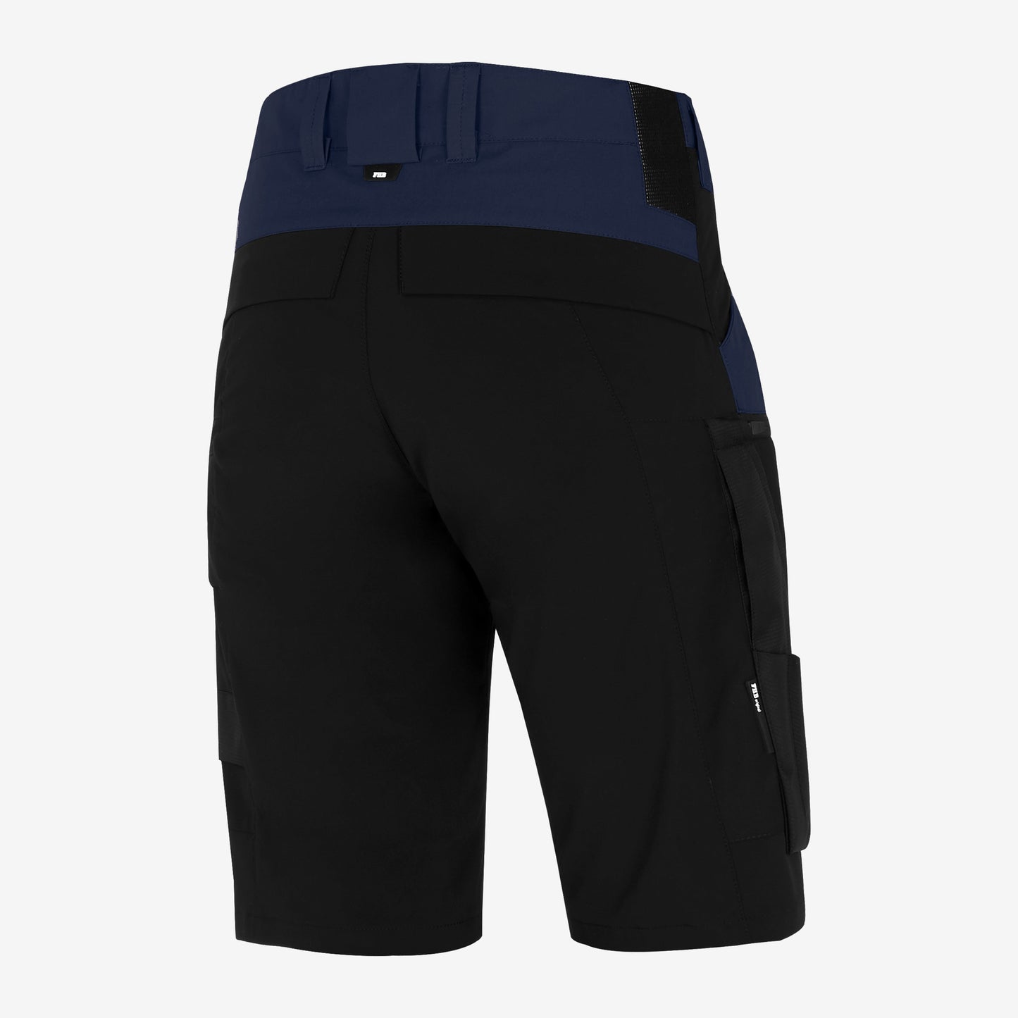 FHB Kim Stretch Bermuda Arbeitshorts Navy/Schwarz 125200 + gratis Zimmermannsbleistift