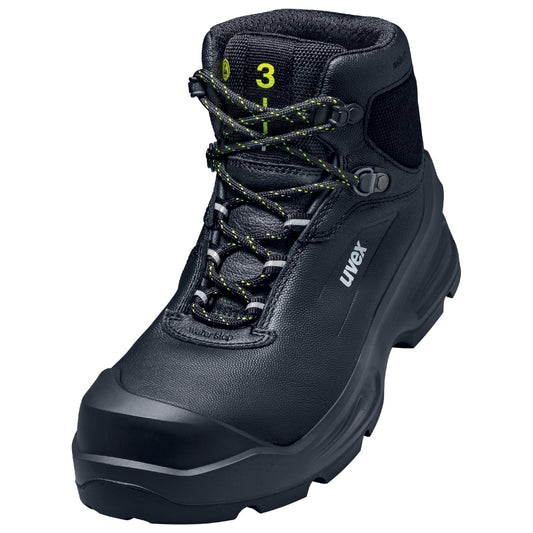 uvex 3 Sicherheitsschuh S3L Schnürstiefel Schwarz 68742