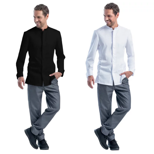 Leiber Kochhemd für Herren Langarm 12/1377