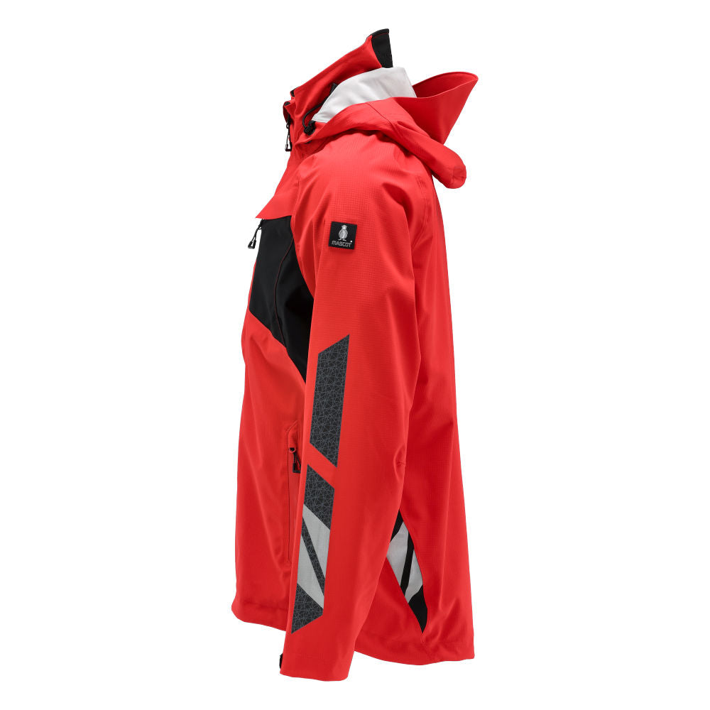MASCOT® ACCELERATE Hard Shell Jacke Verkehrsrot/Schwarz 18001